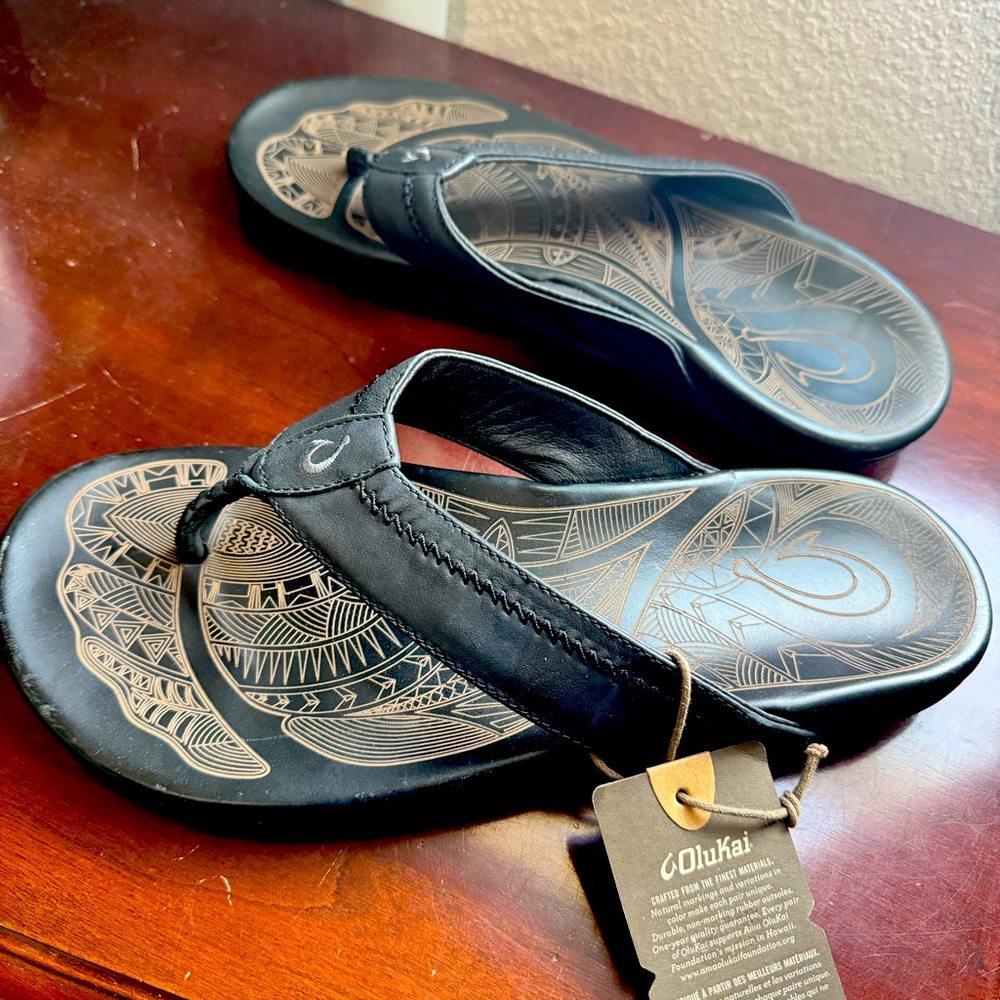 OluKai Lava Rock Sandals